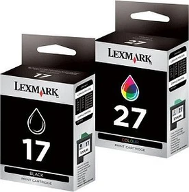 Lexmark Druckkopf mit Tinte 17+27 schwarz/dreifarbig hohe Kapazität