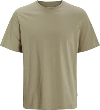 Jack & Jones Basic Organic Cotton T-Shirt kurzarm moonbeam (Herren)