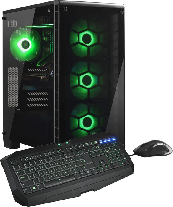Hyrican Crystal Xtreme 5460, Core i7-7700K, 32GB RAM, 500GB SSD, 3TB HDD, GeForce GTX 1080