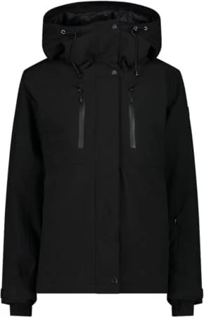 CMP Loose Fit Skijacke schwarz (Damen)