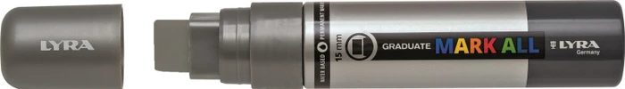 Lyra Graduate Mark All Permanentmarker 15mm silber