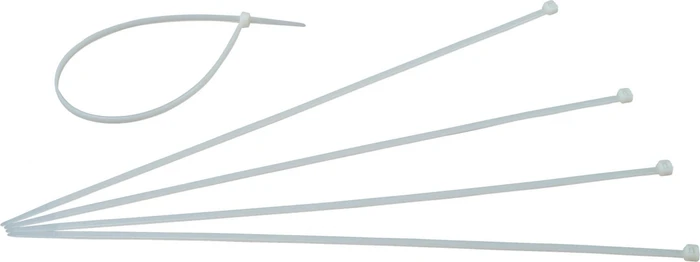 Kopp Kabelbinder, 4.8mm, 370mm, farblos, 50er-Pack
