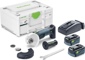 Festool AGC 18-125 5.0 EBI-Plus Akku-Winkelschleifer inkl. Systainer + 2 Akkus 5.0Ah