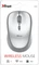 Trust Yvi Wireless Mouse weiß, USB Vorschaubild