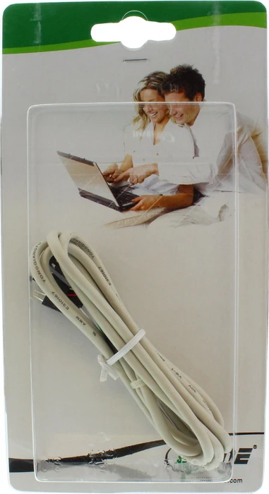 InLine USB 2.0 Pinheader Pfostenstecker/Pfostenbuchse Verlängerung, 0.6m