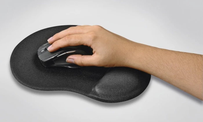 Hama Mauspad Ergonomic Mini schwarz