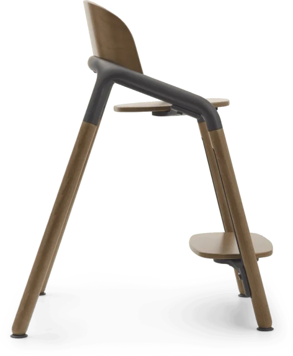 Bugaboo Giraffe Hochstuhl warmes Holz/grau