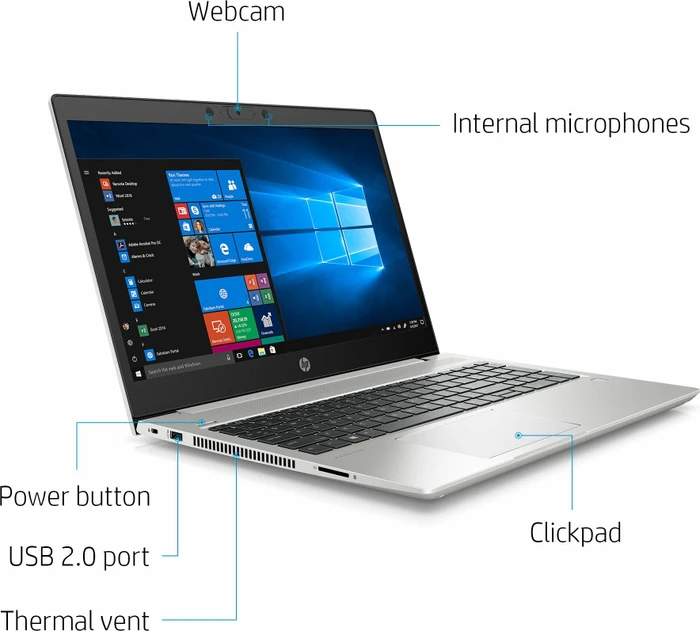 HP ProBook x360 435 G7, Pike Silver, Ryzen 7 4700U, 16GB RAM, 512GB SSD, DE
