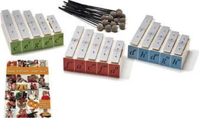 Sonor Primary Metallophon Klingende Stäbe Tenor-Alt 15 Töne