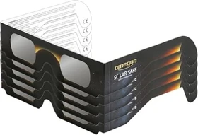 Omegon Solar Safe Sonnenfinsternis-Brille (5 Stück)