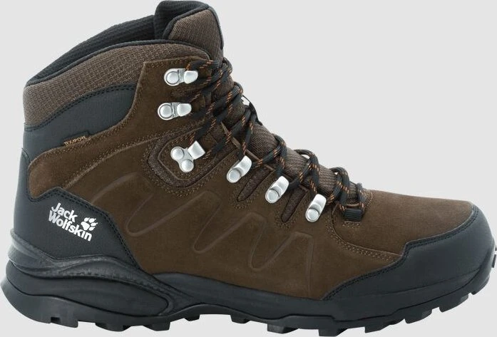 Jack Wolfskin Refugio Texapore Mid brown/phantom (Herren)