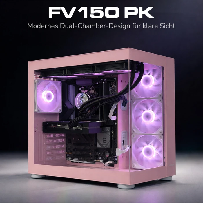 Hyrican Cougar FV150 PK 8061, Ryzen 7 9700X, 32GB RAM, 1TB SSD, GeForce RTX 5070