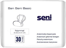 Seni San SENI Basic Normal Hygieneeinlage, 30 Stück