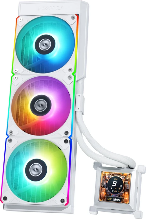 Lian Li HydroShift LCD 360RGB, weiß