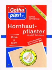 Gothaplast Hornhautpflaster 10cm x 6cm,     1 Stück