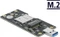 DeLOCK WWAN-Adapter, M.2, SIM, USB-A 3.0 [Stecker] Vorschaubild