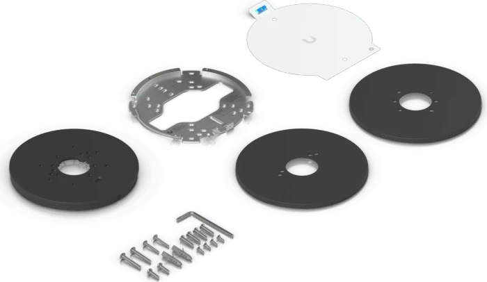 Ubiquiti Anschlussbox Montageplatte, schwarz