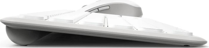 Hama WKM-550 Multi-Device-Tastatur-Maus-Set, weiß, USB/Bluetooth, DE