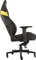 Corsair T2 Road Warrior Gamingstuhl, schwarz/gelb Vorschaubild