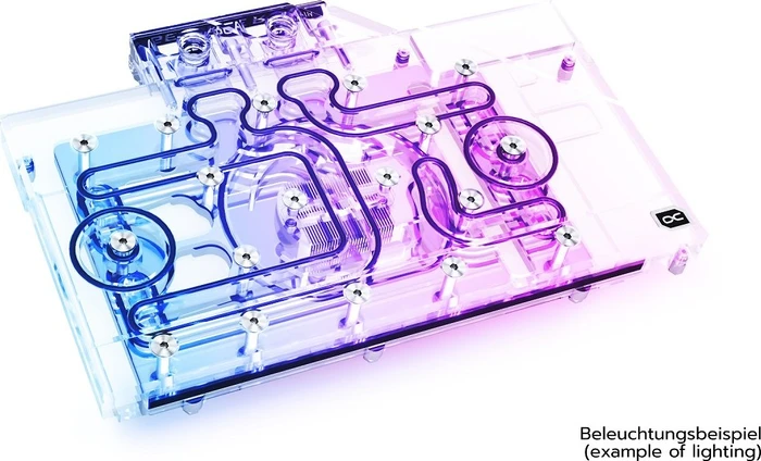 Alphacool Eisblock Aurora Acryl GPX-N RTX 3080/3090 GameRock mit Backplate