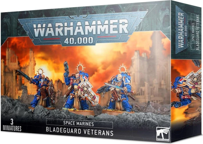 Games Workshop Warhammer 40.000 - Space Marines - Klingengarde-Veteranen
