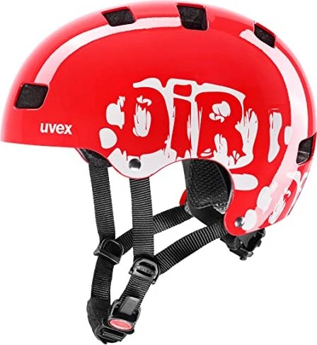 UVEX Kid 3 Kinderhelm dirtbike red