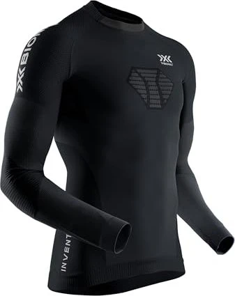 X-Bionic Invent 4.0 Laufshirt langarm black/charcoal (Herren)