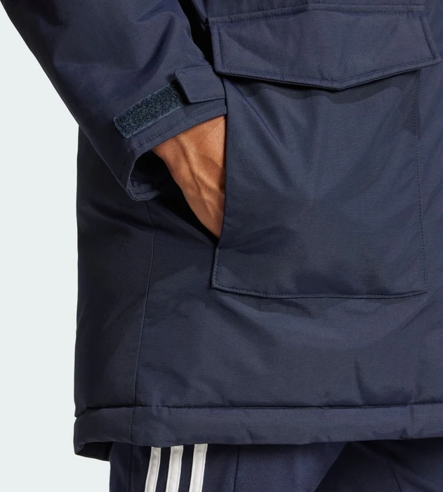 adidas Paveric Fur Mantel legend ink (Herren)