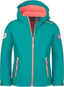 Trollkids Girls Trollfjord Funktionsjacke ocean green (Junior)