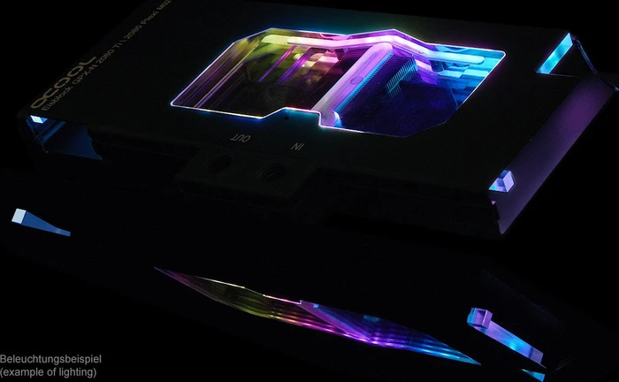 Alphacool Eisblock GPX-N Acryl NVIDIA RTX 2080/2080Ti M02 mit Backplate, schwarz