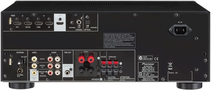 Pioneer VSX-423 schwarz