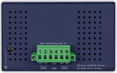 Planet IFGS-1822TF Industrial Railmount Managed Switch, 16x RJ-45, 2x RJ-45/SFP