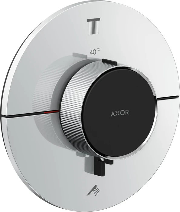 Hansgrohe Axor ShowerSelect ID rund Thermostat für 2 Verbraucher chrom