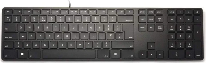 Matias RGB Wired Aluminium PC Keyboard, schwarz, USB, UK