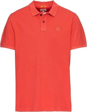 Camel Active Baumwolle Poloshirt kurzarm rot (Herren)