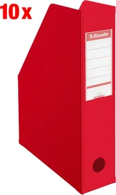 Esselte Vivida Stehsammler PVC, A4, rot, 10er-Pack