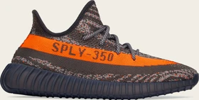 adidas Yeezy Boost 350 V2 carbon beluga/steeple grey/solar red