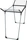 Leifheit Pegasus 150 Slim Wäscheständer, 15m solid black (81690)