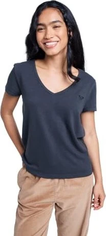 Roxy Is Flowing Top V T-Shirt kurzarm phantom (Damen)