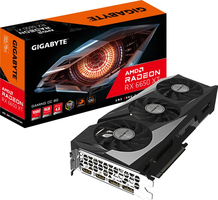 GIGABYTE Radeon RX 6650 XT Gaming OC 8G, 8GB GDDR6, 2x HDMI, 2x DP