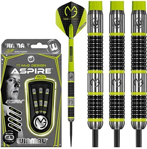 Winmau MvG Aspire Steel Dart Dartpfeil Set 23g