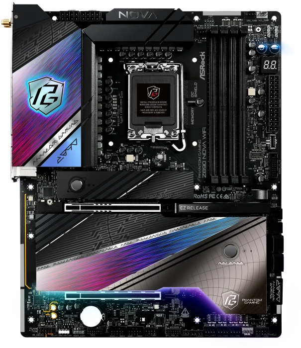 ASRock Phantom Gaming Z890 Nova WiFi (Intel 1851)