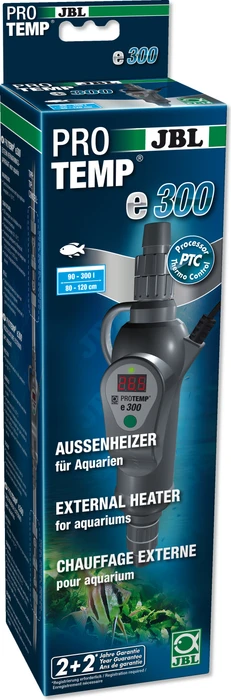 JBL Pro Temp e300, Durchlaufheizer für Süßwasser-Aquarien, 300W