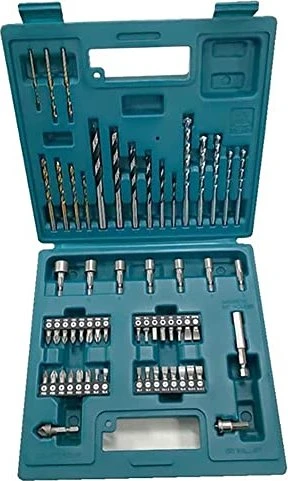 Makita Bohrer-/Bits-Zubehörset inkl. Koffer, 60-tlg.