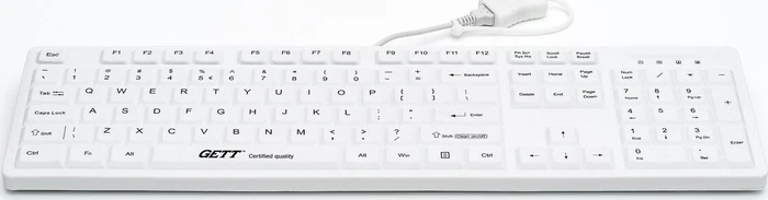 GETT KG25219 GCQ CleanType Easy Protect, weiß, USB, DE