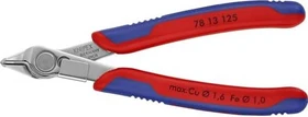 Knipex Electronic Super Knips Elektronik-Seitenschneider, 12.5cm