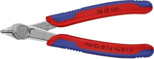 Knipex Electronic Super Knips Elektronik-Seitenschneider, 12.5cm