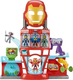 Hasbro Marvel Iron Man and His Awesome Friends - Iron Quartier Spielset