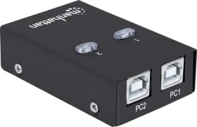 Manhattan USB 2.0 Sharing Switch, 2-fach (162005)