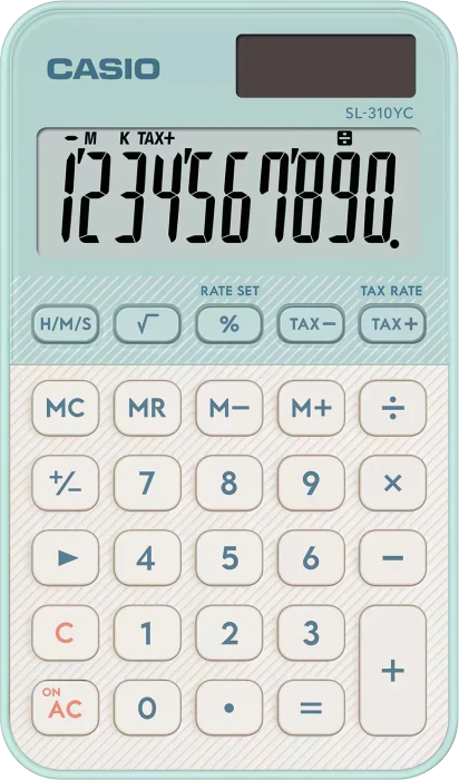 Casio SL-310YC-LG, hellgrün